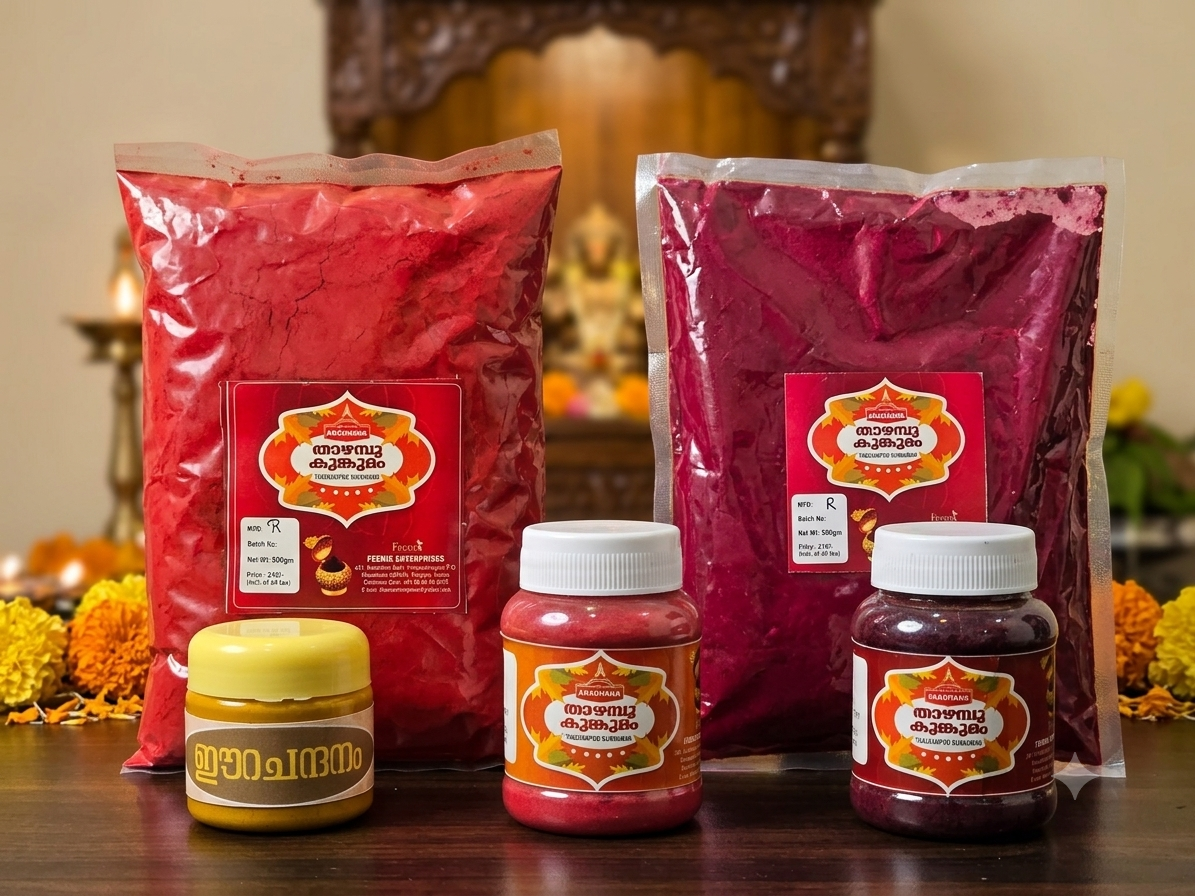 Thazhampoo kumkumam & chandanam